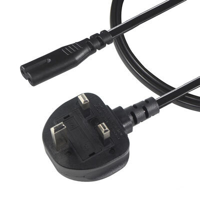 Quality  3 Plug BS Power Cable Fused for UK Singapore Malaysia Home Appliance factory