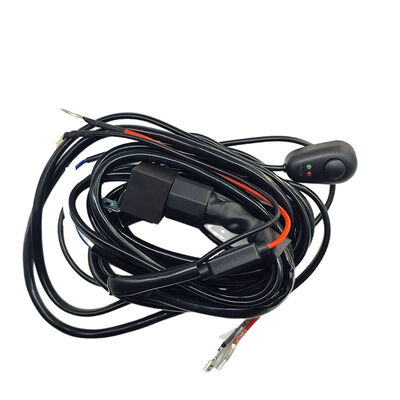 Quality  Dual Indicator Lights Auto Wire Harness On Off For Work Light Switch Strip Light factory