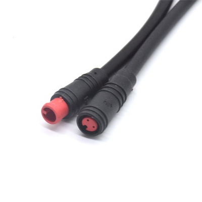 Electric Bicycle Waterproof Plug M8 2Pin 700c Wheels Lithium Battery Power Harness