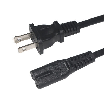Japanese standard power cord 1.5m Copper Power Cable PSE Approved 2PIN C7 Connector 2*0.75mm IEC Female End Type Home Appliance