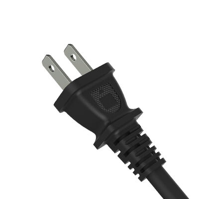 Japanese standard power cord Two Plug With Ground Wire Tail End Power Cord Japan Power Cord  Three Core Plug