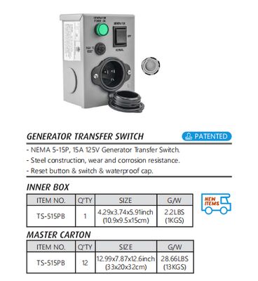 50-amp NEMA 14-50R and 30-amp TT-30R RV Power Distribution Pedestal with 20-amp GFCI Duplex for Campground Power Station