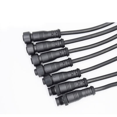 Waterproof Plug M12 cable 4pin 3pin 5pin 8pin waterproof IP67 circular connector Male Female plug wire