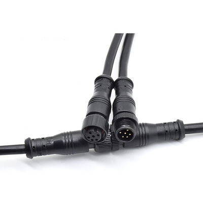 Waterproof Plug M12 Cable Male Female Plug ConnectorPin Sensor Outdoor Light Led Waterproof Aviation Wire