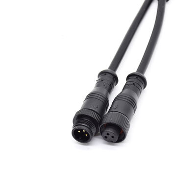 Waterproof Plug M12 Cable Male Female Plug ConnectorPin Sensor Outdoor Light Led Waterproof Aviation Wire