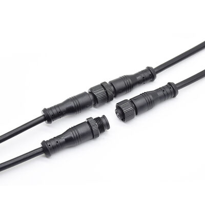 Waterproof Plug M12 Factory OEM High Quality 2P 3P 4P 6P 7P Assembly Cable M12  Circular Automotive Connector